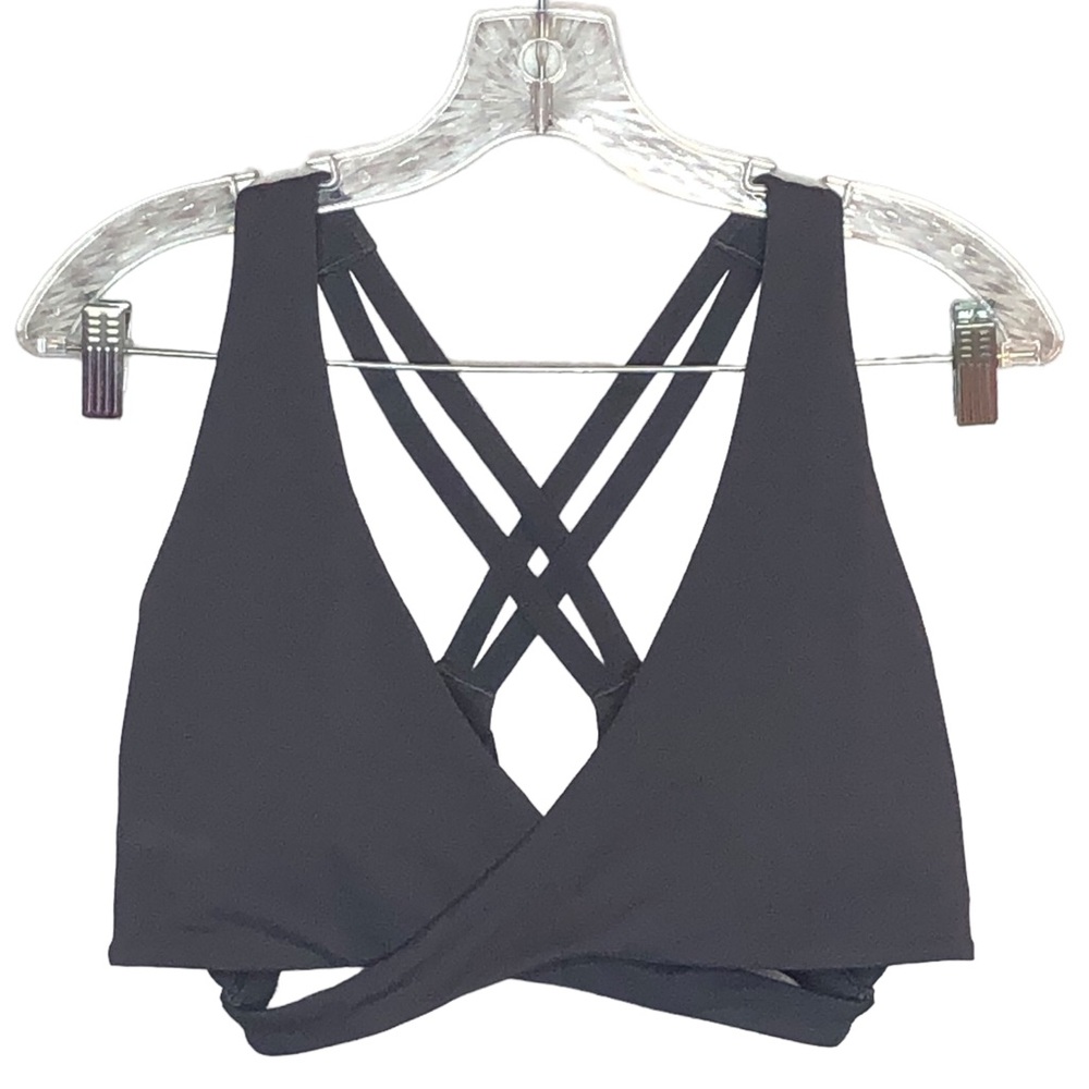 Fabletics Cross Back, Strappy Bra, Size M, Euc - image 1